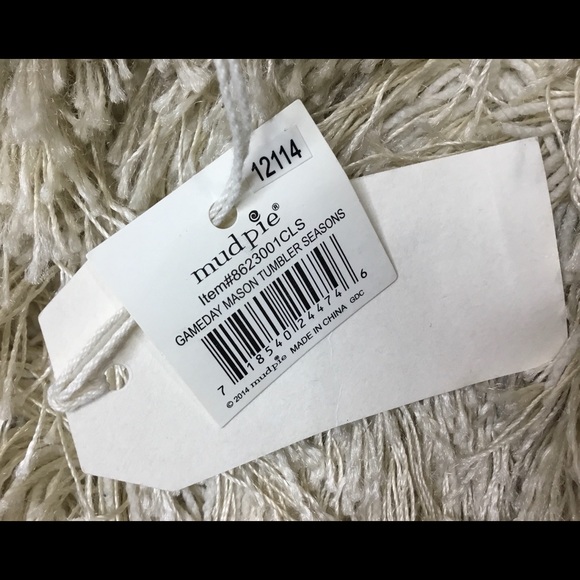 MUDD PIE GAMEDAY FOOTBALL SEASON MASON TUMBLER NEW - Picture 4 of 5